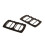 Width Light Protective Net Rear Indicator Light Cover Trim för   2020-2022 Nya Högkvalitativa Bildelar 6