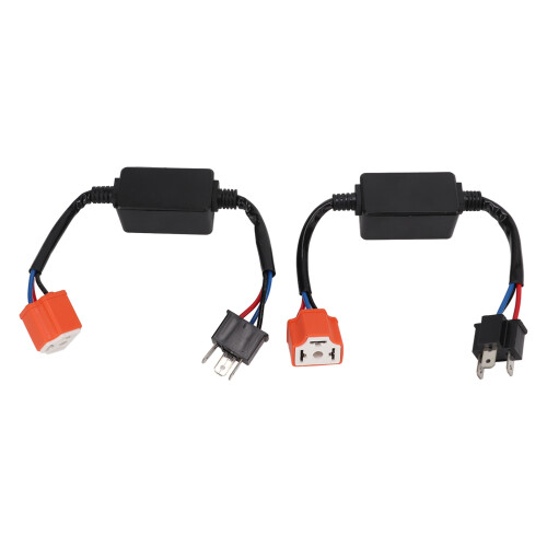2Pcs 35W LED Resistor Ceramic Head 12V for H4 Negative Conversion Easy Fit 2