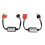 2Pcs 35W LED Resistor Ceramic Head 12V for H4 Negative Conversion Easy Fit 16