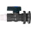 2X PVC-Regeneimer-Wasserhahn-Kit, 3/4-Zoll-PVC-Kugelventil, Eimer-Eimer-Wassertank-Teicheimer-Wasserhahn-Kit 2