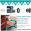 2X PVC-Regeneimer-Wasserhahn-Kit, 3/4-Zoll-PVC-Kugelventil, Eimer-Eimer-Wassertank-Teicheimer-Wasserhahn-Kit 5