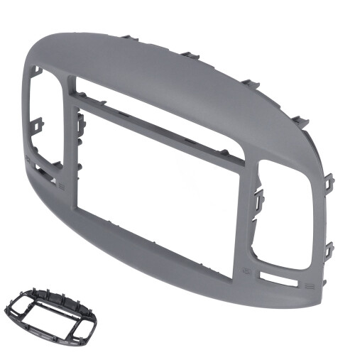 Car Stereo Fascia 2DIN Dash Panel Frame for Accent  ABS Replacement 2
