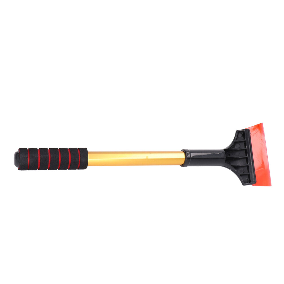 Extendable Car Snow Shovel, 42X11cm Soft Pvc Ice Scraper Golden 8171390528992