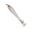 5PCS Hard Fishing Lure Squid Bait Double Hook Artificial White 44g 4