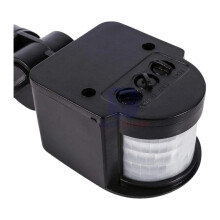 DC 12V PIR Motion Sensor Switch for LED Lights, Outdoor Infrared Detector 140 10m Range