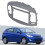 Car Stereo Fascia 2DIN Dash Panel Frame for Accent  ABS Replacement 14
