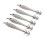 5PCS Hard Fishing Lure Squid Bait Double Hook Artificial White 44g 16