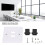 2-Port HD Multimedia Interface Wandpaneel, 86x86mm, Weiß 11