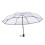 Automatic Transparent Folding Umbrella with OneTouch Open Close, Windproof Compact Travel Design 4