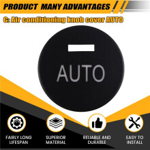 Air AC Control Button Air Conditioner Button Cover for 3 Series F30 F35 F32 F33, G