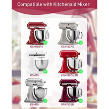 Mixer Slider Mat for Stand Mixer, Mixer Mover Compatible with for 4.5-5 Qt Tilt- Stand Mixer