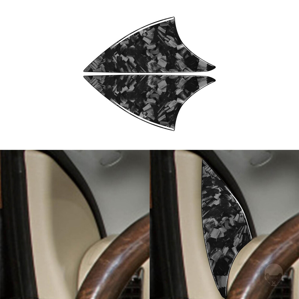 Carbon Fiber Interior Accessories For Dodge Ram 1500 2500 3500 20132018 Apillar Trim Decal Black 9330225973119