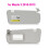 Gray Driver Side Sun Visor for Mazda 3 20102013 Sedan Hatchback, Secure Fit and Effective Glare Control 2
