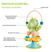 Baby-Rasseln mit Sound & Licht, Dinosaurier/Vogel, Saugnäpfe, 0-3 Jahre