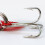 Treble Hook Spinner Baits Sequins Lures Metal Construction Spoon 5