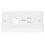 3RCA Wanddose HD Multimedia Interface 4K Ultra HD AV Combo, Weiß 5