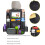 2 Pack Car Back Seat Organizer with Touchscreen Tablet Holder, Waterproof MultiPocket Storage, Easy Clean 4