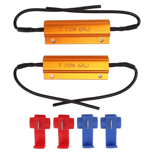 75W 6Ω Load Resistor for LED Lighting Decoding & Protection 1