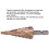 Titanium Plated Step Drill Bit 4-20mm 1/4in HSS Spiral 9