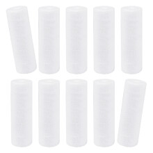 10 rollen elastisch verband 4 meter elk rekbaar-Wit 10X400CM