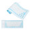 Silicone Wired Keyboard 85 Keys Waterproof Dustproof Blue 5