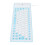 Silicone Wired Keyboard 85 Keys Waterproof Dustproof Blue 11