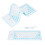 Silicone Wired Keyboard 85 Keys Waterproof Dustproof Blue 12
