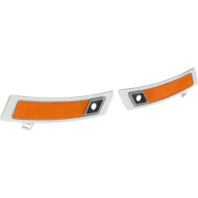 1 Par de Conjunto de Lâmpadas de Acabamento de Refletor de Para-Choque Dianteiro 63147274434 para X5 E70 2011-2013 Luz Refletor de Marcador