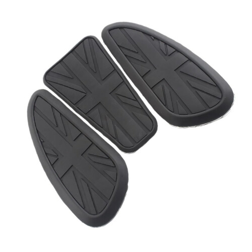 Motorcycle Tank Pad Protector ScratchResistant Rubber Grip Decal for Enhanced Rider Stability 1