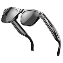 AI Smart Glasses with RealTime Translation HD Camera OpenEar Audio Bluetooth Voice Assistant