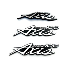 Waterproof Motorcycle Tank Decal for Yamaha Grand Axis 100, Silver Scratch Protection Vinyl Sticker