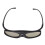 2Pcs 144Hz 3D Active Shutter Glasses for DLP Projectors, Black 3