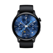 Smart Watch 1.43 inch AMOLED AlwaysOn Display Bluetooth Calling Fitness Tracker Waterproof for Android iOS Black