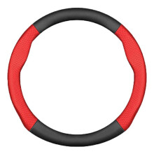 Microfiber Leather Car Steering Wheel Cover for Honda Civic 2022, Carbon Fiber Style, Non Slip Breathable Grip