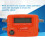 Satelliten-Signalfinder LCD Digitalmesser mit Kompass, Orange 12