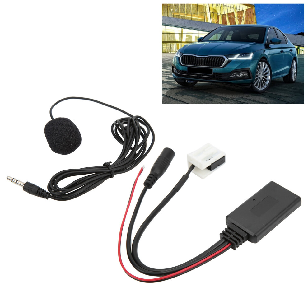 Bluetooth 5.0 Aux Cable For Car Stereo Rcd310 Rcd510 Rns510 Microphone 8461390530843
