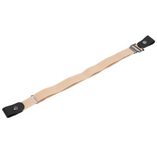 Women’s Khaki Elastic Waist Belt No Buckle Adjustable Invisible Fit Belt
