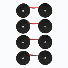 4 Pack Universal Twin Spool Calculator Ribbon Compatible with EL1197PIII EL2196BL MP25DV