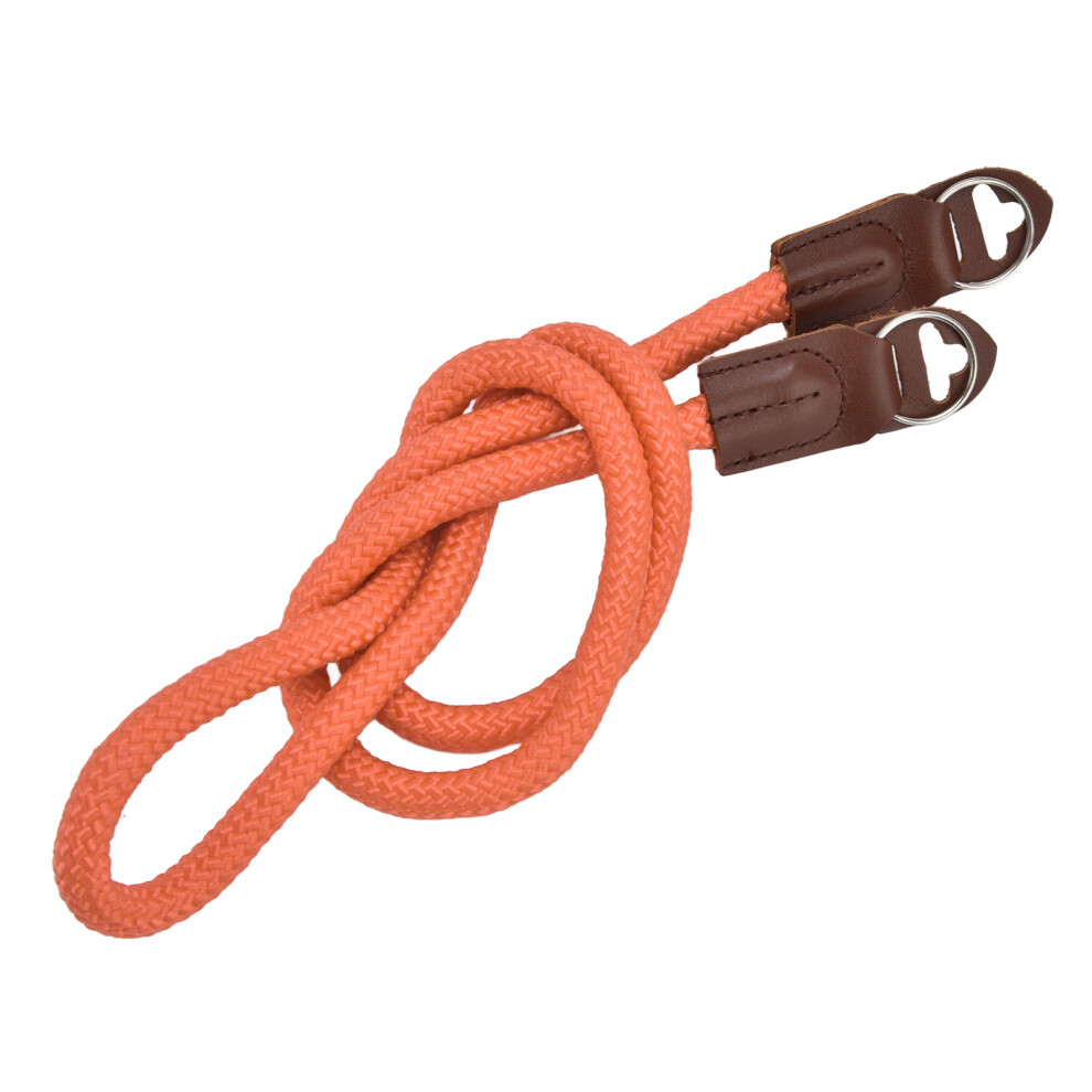 Adjustable Nylon Camera Strap For Digital Slr Shoulder Neck Wrist Belt Orange 7891390531235