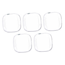 5 Pack Transparent TPU Scratch Resistant Watch Cover Bezel Protector for Fitbit