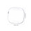 5 Pack Transparent TPU Scratch Resistant Watch Cover Bezel Protector for Fitbit 2