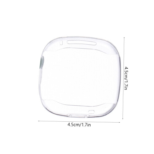 5 Pack Transparent TPU Scratch Resistant Watch Cover Bezel Protector for Fitbit 1