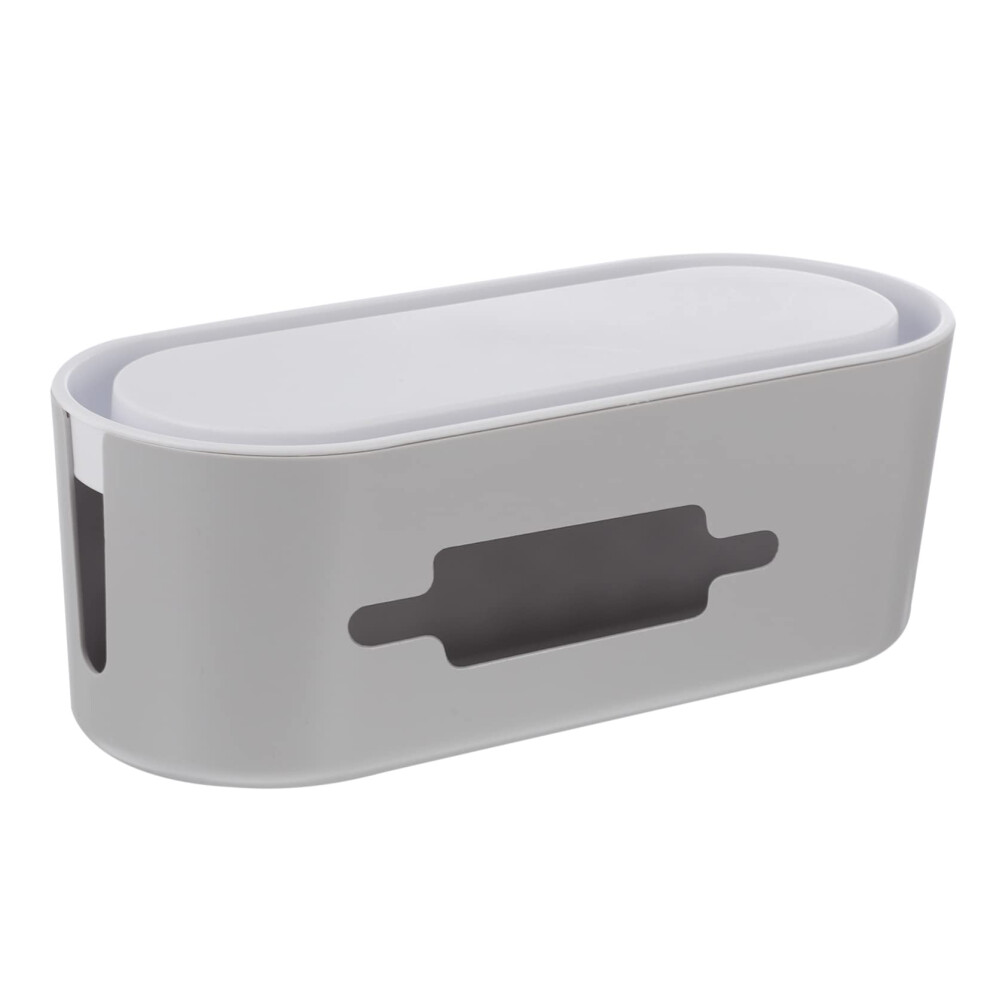 Cable Organizer Box With Detachable Lid And Heat Ventilation For Safe Cord Management 9092120677065