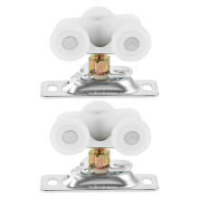 2pcs Heavy Duty RV Sliding Door Roller Replacement for Camper, Quiet Wheels with Smooth Sliding Motion