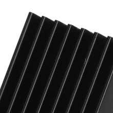 20x Small Black Aluminium Heatsinks Pack
