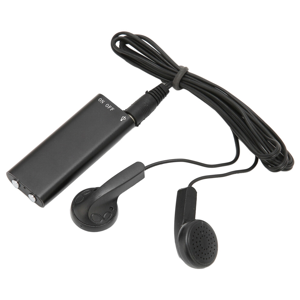 Hd Noise Reduction Voice Recorder 16Gb Mini Sound Recorder Black 3171390531959