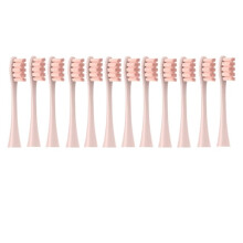 Replacement Brush Heads 12 Pink Pack Soft Sonic Bristles for Oclean Flow X Pro F1 Air 2 SE
