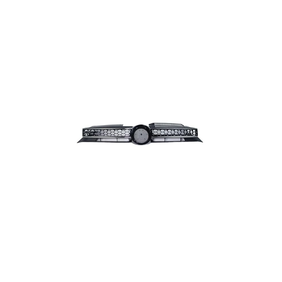 Front Grille Honeycomb Mesh Line Design 2009Â2013 Gti Style Replacement For Volkswagen Golf Mk6 Silver 9330225974178