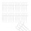 Dental Floss Picks with Toothpick End, Strong Thread, EasyGrip Handle, Pack of 2 (30 Each) 1