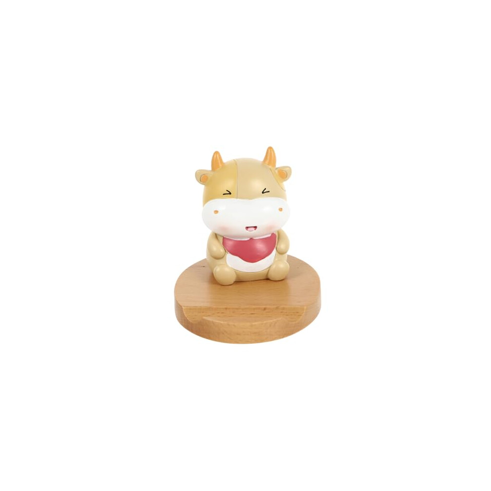 Cute Panda Phone Stand Wooden Animal Holder For Desk Hands Viewing And Stable Support 9073542695004